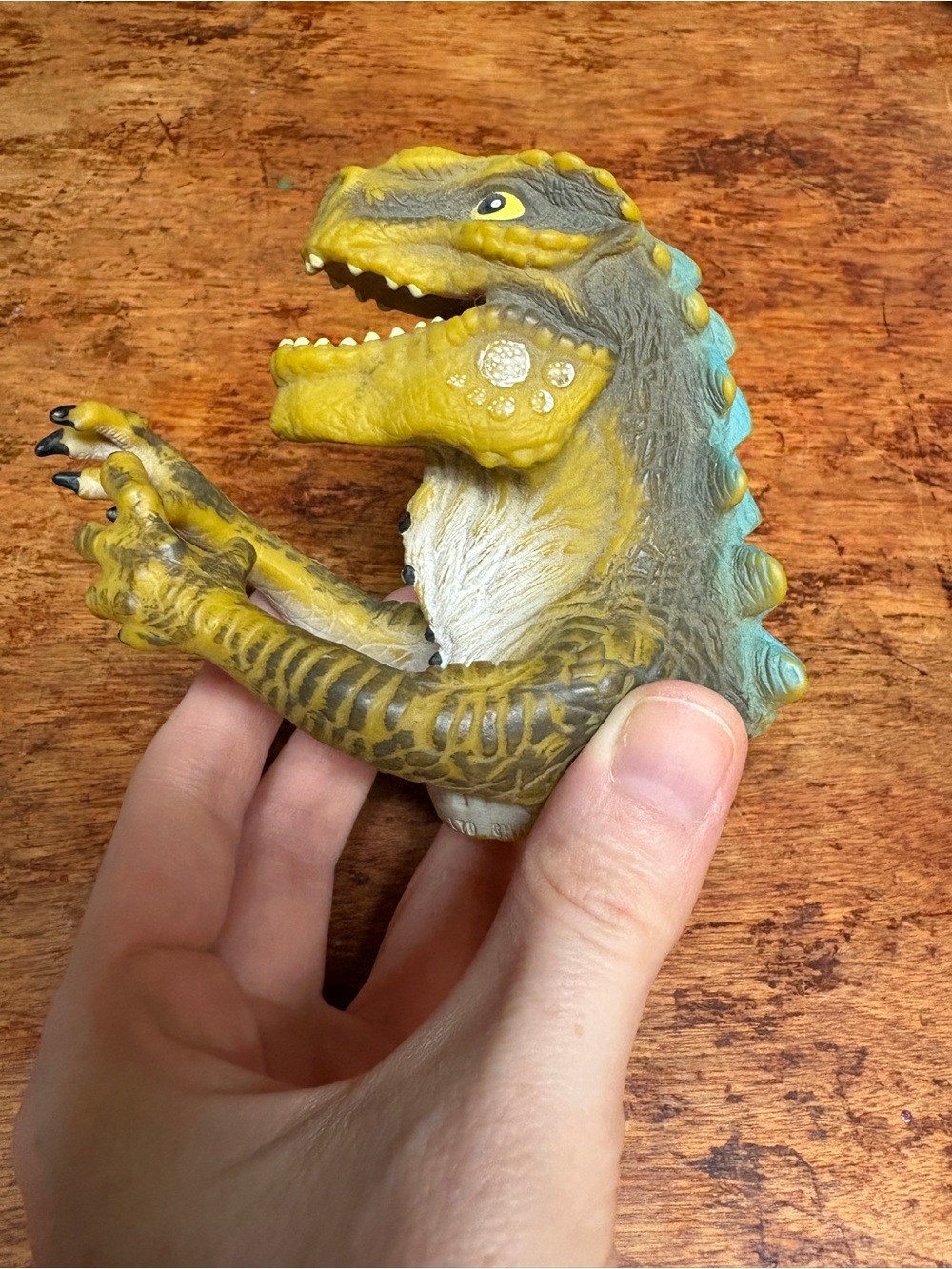 Vintage 1998 Toho Godzilla Rubber Finger Puppets Lot of 2 - Picture 2 of 13